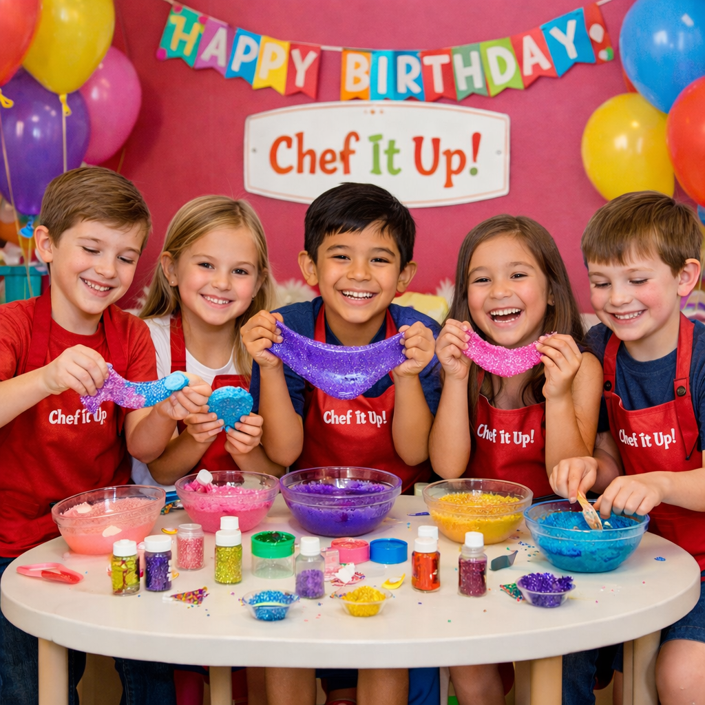 Sparkle Sweet Slime Party